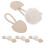 8Pcs Beige Coat Toggle Buttons Resin Sewing Accessories for Jackets 3