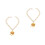 2Pcs Golden Adjustable Pet Necklace Bell Pendant with Longevity Lock 8