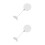 4Pcs White Retractable Security Cable Locks with Steel Wire for Tools 6