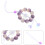 5Pcs Lightweight Bodhi Beads Mobile Pendant Wrist Strap 11