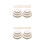 12Pcs Wooden Frame Drum Set Beige Handheld Percussion for Celebrations 8
