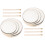 12Pcs Wooden Frame Drum Set Beige Handheld Percussion for Celebrations 3