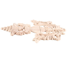 Miniature Wooden Vintage Wood Carved Corner Decal Wall Lamp Home Furniture Wall-Furniture Doors Decorative