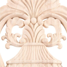 Miniatuur Houten Vintage Hout Gesneden Hoeksticker Wandlamp Meubelen Wandmeubelen Deuren Decoratief
