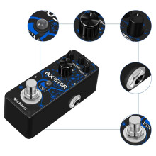 VSN Guitar Booster Effekt Pedal Analoge Boost Effekt Pedale für Elektrische Gitarre Reine Sauberkeit  Boost Pedale Wahr Bypass
