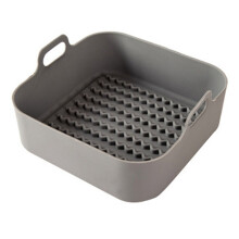 AirFryer Silicone Pot Multifunctional Air Fryers Oven Accessories Bread Fried Chicken Pizza Basket Baking Tray D