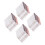 Light Brown Waterproof 3D Eyebrow Stickers Natural Look Transfer 3