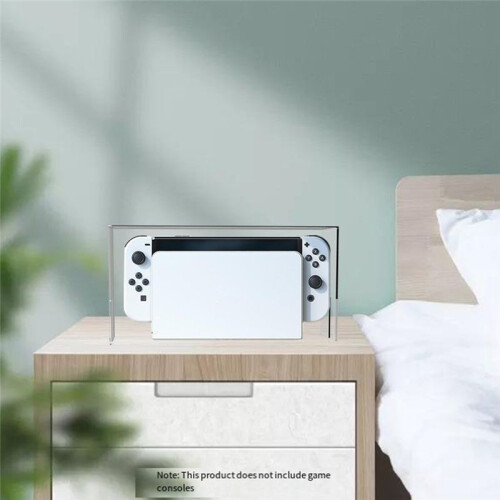 Display Box Host Dust Cover for  NS Game Console Dock Protective Case Acrylic Hard Covers 2