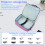 Projector Carrying Case Projector Bag Compatible with Most Major Projector Portable Storage Travel Case 5