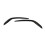 Front Bumper Lip Spoiler Kit Wind Splitter Fog Light Eyebrows Spoiler Gloss Black ABS for  2016 2017 2018 1