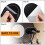 4PCS Double Drum Pedal Patches, Self-Adhesive Drumhead Protector Stickers Mute Pad, Kick Drum Patch 6