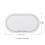 4PCS Double Drum Pedal Patches, Self-Adhesive Drumhead Protector Stickers Mute Pad, Kick Drum Patch 9