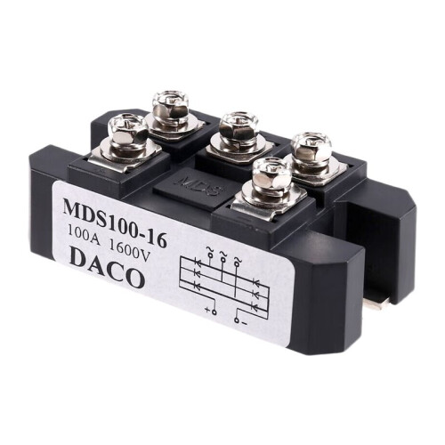 Three-Phase Rectifier Module MDS100-16 MDS100A1600V Three-Phase Bridge Rectifier 1