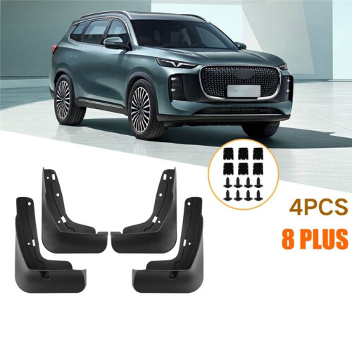 Mud Flaps  Guards Front Rear for  Tiggo 8  Pro Max Ebro S800 2025-2027 2