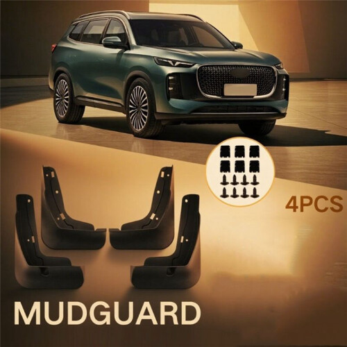 Mud Flaps  Guards Front Rear for  Tiggo 8  Pro Max Ebro S800 2025-2027 1