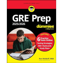 GRE Prep 20252026 For Dummies by Ron National Test Prep Woldoff Paperb
