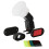 Soft Light Shade Rubber Mod Sphere Diffuser for  Yongnuo Camera Speedlite Flash Universal Portable Round Softbox 5