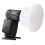 Soft Light Shade Rubber Mod Sphere Diffuser for  Yongnuo Camera Speedlite Flash Universal Portable Round Softbox 4