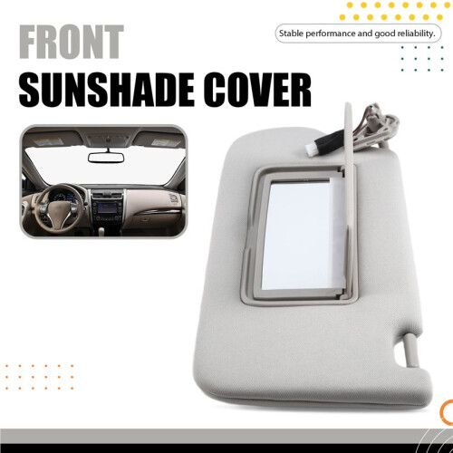 1Pair Left+Right Sun Visor Front Side Sunvisor 96401-3TA2A 96400-3TA2A for  Altima 2013-2018 2