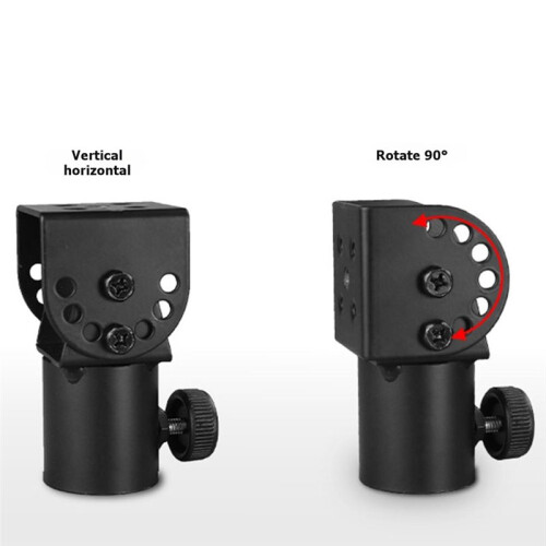Adaptador de Suporte para Microfone de Tripé com Encaixe Giratório de 35 mm 2