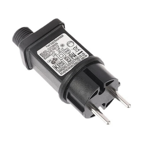 1PCS EUR Plug Lighting  31V 6W Various LED String Lights Power Adapter IP44 Transformer EU Plug