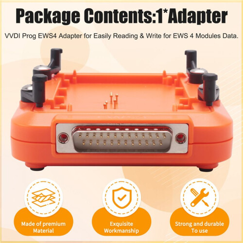 VVDI Prog EWS4 Adapter for  EWS 4 Modules Data Reading Write No Soldering Needed Work with VVDI Prog Programmer Tool 1