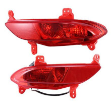1 Pair Rear Bumper Light Rear Fog Light Tail Fog Lamp 92405-A1300 92406-A1300 for IX45 Santa Fe 2013-2016