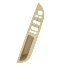 Beige Driver Left Window Trim Bezel 51416983705 for 5-Series E60 E61 2008-2010 Door Armrest Upper Panel