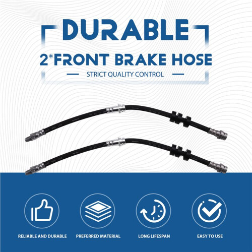 2pcs Front Brake Hose 7L8Z2078B 7L8Z2078A for  Escape  Model 3  E90 E87 E91 E92 E93 1