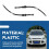 2pcs Front Brake Hose 7L8Z2078B 7L8Z2078A for  Escape  Model 3  E90 E87 E91 E92 E93 7