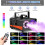 Fog Machine Remote Controller, Smoke Machine Fog and Lights Remote for 600/1200W Machines 3