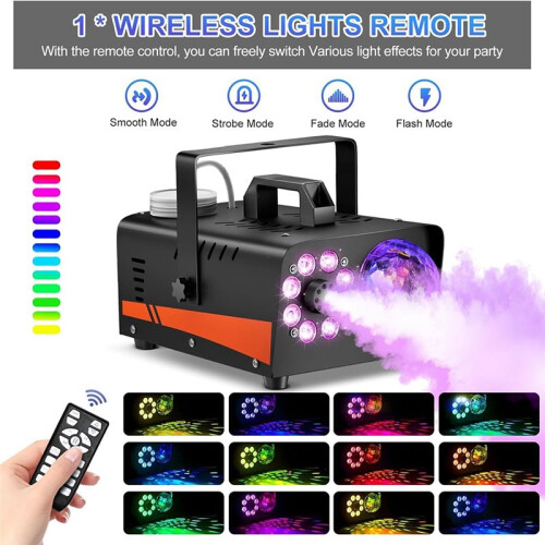 Fog Machine Remote Controller, Smoke Machine Fog and Lights Remote for 600/1200W Machines 2