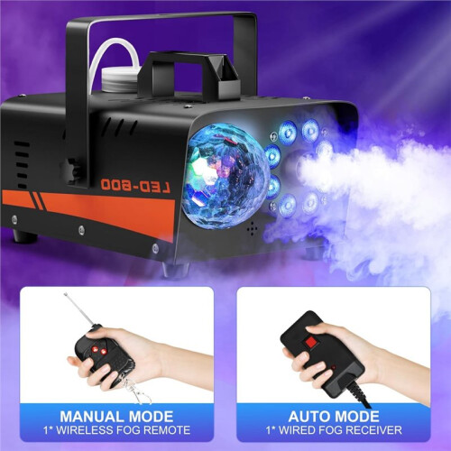 Fog Machine Remote Controller, Smoke Machine Fog and Lights Remote for 600/1200W Machines 1
