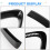 Car Interior Accessories Front Center Grille V-Shaped Decorative Strip for  Giulia Stelvio 2
