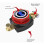 Digital Battery Disconnect  with LED Voltmeter DC5-80V /OFF Battery Cut Off  for Car,RV,Marine B 5