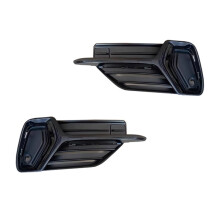 Car Front Bumper Fog Light Grill 31383821 31383822 Fog Lamp Grill Frame Cover for XC90 2016 2017 2018 2019