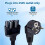 16A NEMA Adapter for  Schuko Adapter Universal Mobile Connector with TPE Cable Model S/Y/X/3 EV Connector EU Plug 3