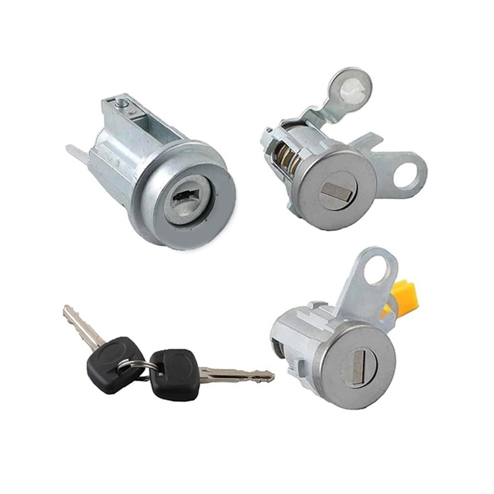 Ignition & Door Lock Cylinder For Tacoma Sr5 6900535840 6905135070 6905204020 69051-04020 6905704020 Silver 6033216068162