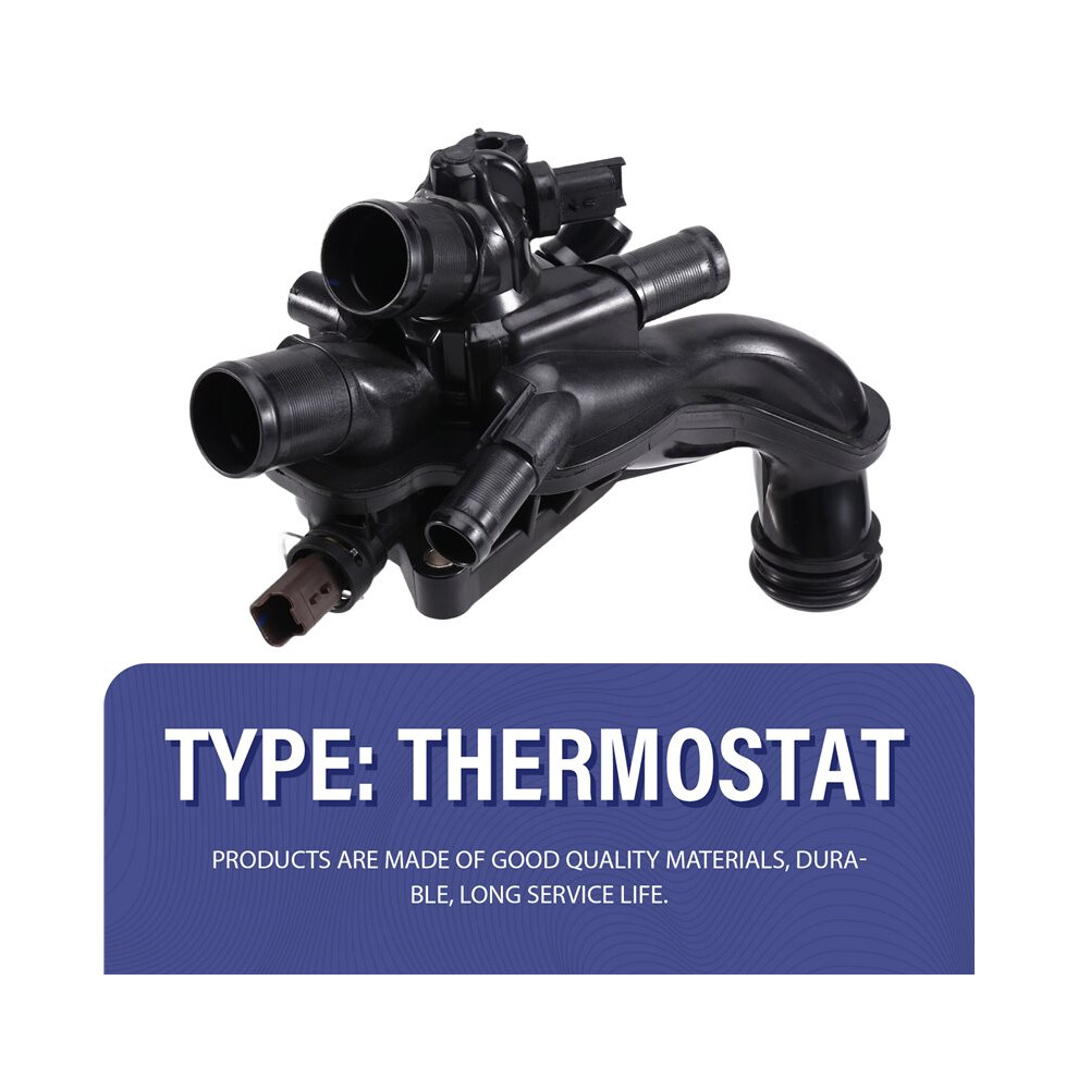 9808647080 Thermostat Housing Assembly For 207 308 1.6T C4 L C4(B7) Ds3 Ds4 Ds5 Ds6 6033501385028