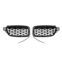 LED Diamond Front Bumper Kidney Grill Racing Sport Grille for  3 Series F30 F35 2013-2019 Car Accessories