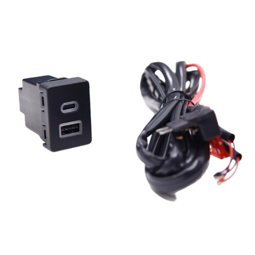 USB-QC3.0-Typ-C-PD-Schnellladebuchse mit Netzteil für  Transit 1