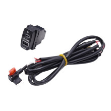 Cargador Rápido USB QC3.0 Tipo C PD para Coche, Adaptador de Corriente para  Pajero, Lancer y Outlander.