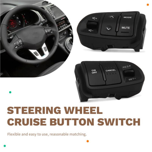 Multifunctio Cruise Control Volume Steering Wheel Button 96700-3W301 96700-3W502 2011-2016