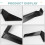 Motorcycle Air Deflectors Side Wind Deflector for  368G 368-G Side Fixed Wing Leg Fairing Shield Accessories 2