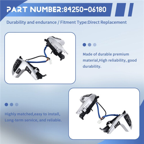 84250-06180 Multifunction Steering Wheel Combination Control  for  Camry Hilux 2