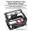 Aluminum Alloy Full-Coverage Camera Cage Protective Frame for AKASO Brave8 Action Cameras. 7