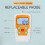 Digital Force Gauge Push and Pull Meter Dynamometer Tension Pressure Tester Thrust Meter Compression Load Plug 100N 3