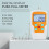 Digital Force Gauge Push and Pull Meter Dynamometer Tension Pressure Tester Thrust Meter Compression Load Plug 100N 9