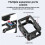 Aluminum Alloy Full-Coverage Camera Cage Protective Frame for AKASO Brave8 Action Cameras. 6