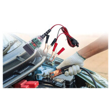 OBD-Auto ECU-Geheugenbeveiligingskabel met 2 Clips, 12V Digitale Display Batterijconnector Vervangingsset, Geheugenbeveiliging Bij Uitschakeling
